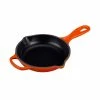 Le Creuset 6 1/3" (1/2 Qt.) Signature Iron Handle Skillet - Flame Frypans & Skillets