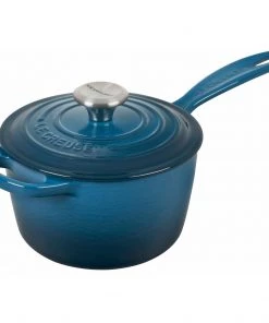 Saucepans & Sauciers Le Creuset 1 3/4 Qt. Signature Saucepan W/Stainless Steel Knob - Deep Teal
