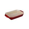 Le Creuset 1 4/5 Qt. (10 1/2" X 7") Rectangular Dish - Cherry Bakers & Casseroles 2 Le Creuset 1 4/5 Qt. (10 1/2" X 7") Rectangular Dish - Cherry Bakers & Casseroles