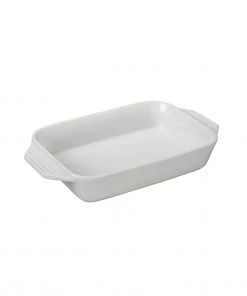 Le Creuset 1 4/5 Qt. (10 1/2" X 7") Rectangular Dish - White Bakers & Casseroles