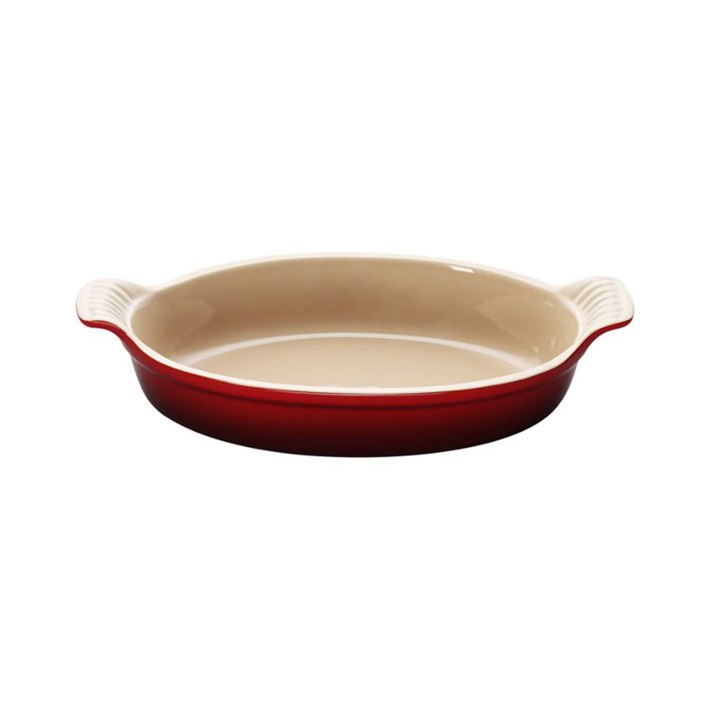 Specialty Cookware Le Creuset 1 7/10 Qt. (11 1/4") Heritage Au Gratin Dish - Cherry 3 Specialty Cookware Le Creuset 1 7/10 Qt. (11 1/4") Heritage Au Gratin Dish - Cherry
