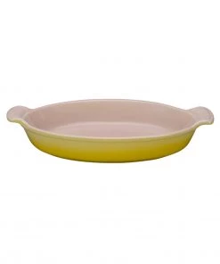 Le Creuset 1 7/10 Qt. (11 1/4") Heritage Au Gratin Dish - Soleil/Sun Specialty Cookware
