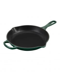 Le Creuset 10 1/4" (1 3/4 Qt.) Signature Iron Handle Skillet - Artichaut Frypans & Skillets