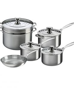 Le Creuset 10 Piece Set- Stainless Steel