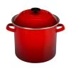 Le Creuset 10 Qt. Stockpot - Cerise 2 Le Creuset 10 Qt. Stockpot - Cerise