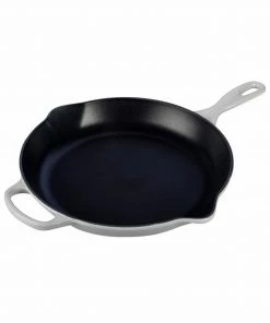 Frypans & Skillets Le Creuset 11 3/4" (2 3/8 Qt.) Signature Iron Handle Skillet - White