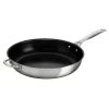 Le Creuset 12.5" Nonstick Deep Fry Pan With Helper Handle Frypans & Skillets