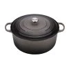 Dutch Ovens & Brasiers Le Creuset 13 1/4 Qt. Signature Round Dutch Oven W/Stainless Steel Knob - Oyster
