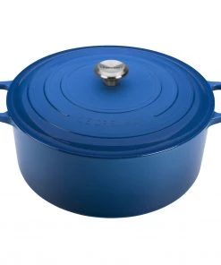 Dutch Ovens & Brasiers Le Creuset 13 1/4 Qt. Signature Round French Oven W/Stainless Steel Knob - Marseille