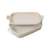Serveware Le Creuset 14 3/4" X 9" X 2 1/2" Rectangular Dish With Platter Lid - Meringue