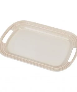 Le Creuset 16 1/4" Serving Platter - Meringue Serveware