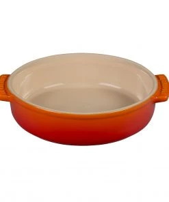 Le Creuset 17 Oz. (5 1/2") Tapas Dish - Flame Serveware