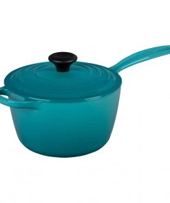 Le Creuset 2 1/4 Qt. Signature Saucepan - Caribbean