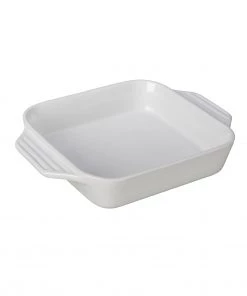 Bakers & Casseroles Le Creuset 2 1/5 Qt. (9 1/2") Square Dish - White