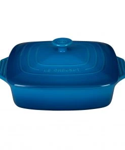 Bakers & Casseroles Le Creuset 2 3/4 Qt. (9 1/2") Covered Square Casserole - Marseille