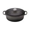 Dutch Ovens & Brasiers Le Creuset 2 3/4 Qt. Signature Oval Dutch Oven W/Stainless Steel Knob - Oyster