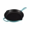 Le Creuset 11 3/4" (2 3/8 Qt.) Signature Iron Handle Skillet - Caribbean