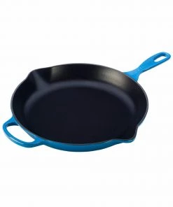 Le Creuset 11 3/4" (2 3/8 Qt.) Signature Iron Handle Skillet - Marseille