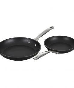Le Creuset 2 Piece Fry Pan Set - Toughened Nonstick PRO Cookware Sets