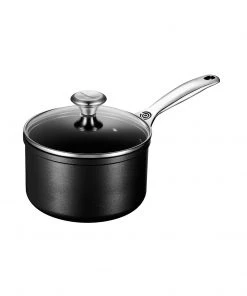 Le Creuset 2 Qt. Saucepan W/Glass Lid - Toughened Nonstick PRO