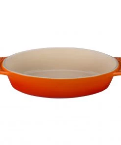 Le Creuset 3 1/2 Qt. (14") Oval Dish - Flame