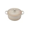 Le Creuset 3 1/2 Qt. Signature Round Dutch Oven W/Stainless Steel Knob - Meringue