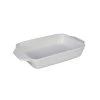 Le Creuset 3 3/20 Qt. (12 1/2" X 8 1/4") Rectangular Dish - White Bakers & Casseroles