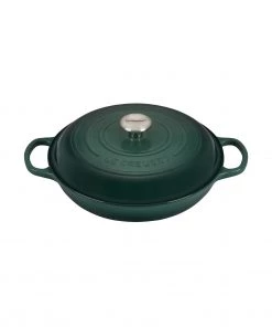 Le Creuset 3 3/4 Qt. Signature Braiser W/Stainless Steel Knob - Artichaut