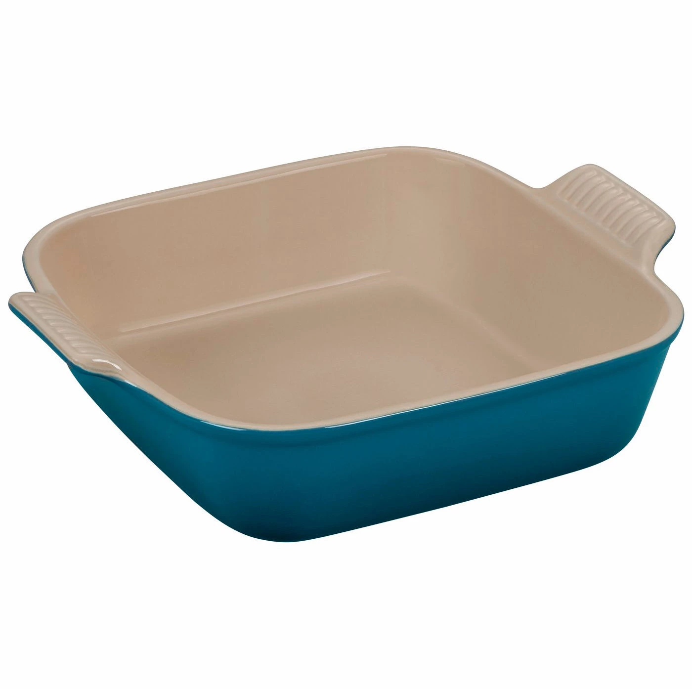 Bakers & Casseroles Le Creuset 3 Qt. (9") Heritage Square Dish - Deep Teal 3 Bakers & Casseroles Le Creuset 3 Qt. (9") Heritage Square Dish - Deep Teal