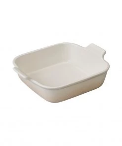Bakers & Casseroles Le Creuset 3 Qt. (9") Heritage Square Dish - Meringue