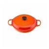 Dutch Ovens & Brasiers Le Creuset 3 3/4 Qt. Signature Braiser - Flame 1 Dutch Ovens & Brasiers Le Creuset 3 3/4 Qt. Signature Braiser - Flame