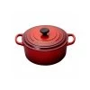 Le Creuset 3 1/2 Qt. Signature Round French Oven - Cherry 2 Le Creuset 3 1/2 Qt. Signature Round French Oven - Cherry