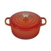 Le Creuset 3 1/2 Qt. Signature Round French Oven W/Stainless Steel Knob - Flame Dutch Ovens & Brasiers