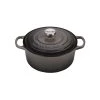 Le Creuset 4 1/2 Qt. Signature Round Dutch Oven W/Stainless Steel Knob - Oyster