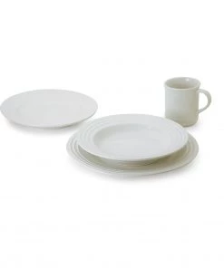 Le Creuset 4 Piece Dinnerware Set - White Dinnerware Sets