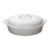 Bakers & Casseroles Le Creuset 4 Qt. (14") Heritage Covered Oval Casserole - White