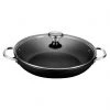 Le Creuset 4 Qt. Shallow Casserole/Braiser W/Stainless Steel Knob-Glass Lid - Toughened Nonstick PRO Dutch Ovens & Brasiers