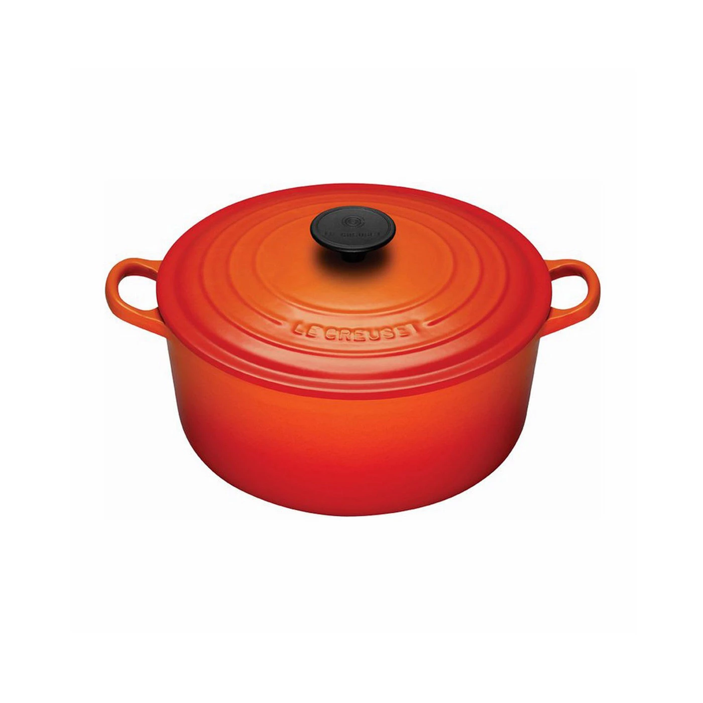 Le Creuset 4 1/2 Qt. Signature Round French Oven - Flame 3 Le Creuset 4 1/2 Qt. Signature Round French Oven - Flame