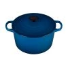 Le Creuset 5 1/2 Qt. Round Deep Dutch Oven - Marseille 2 Le Creuset 5 1/2 Qt. Round Deep Dutch Oven - Marseille