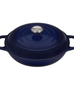 Le Creuset 5 Qt. Signature Braiser W/Stainless Steel Knob - Indigo