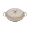 Le Creuset 5 Qt. Signature Braiser W/Stainless Steel Knob - Meringue