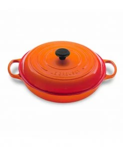 Le Creuset 5 Qt. Signature Braiser - Flame