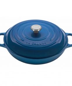 Le Creuset 5 Qt. Signature Braiser W/Stainless Steel Knob - Marseille