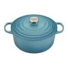 Le Creuset 5 1/2 Qt. Signature Round French Oven W/Stainless Steel Knob - Caribbean Dutch Ovens & Brasiers