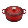 Dutch Ovens & Brasiers Le Creuset 5 1/2 Qt. Signature Round French Oven W/Stainless Steel Knob - Cherry