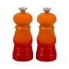 Le Creuset 5" X 2" Petite Salt And Pepper Mill Set - Flame Salt & Pepper Mills