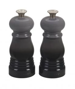Le Creuset 5" X 2" Petite Salt And Pepper Mill Set - Oyster Salt & Pepper Mills