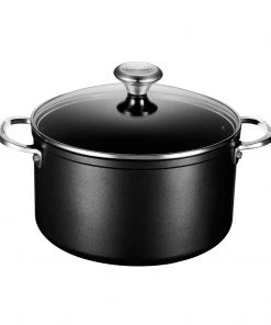 Le Creuset 6-1/3 Qt. Stockpot W/Glass Lid - Toughened Nonstick PRO