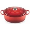 Dutch Ovens & Brasiers Le Creuset 6 3/4 Qt. Signature Oval French Oven W/Stainless Steel Knob - Cherry