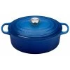 Le Creuset 6 3/4 Qt. Signature Oval French Oven W/Stainless Steel Knob - Marseille